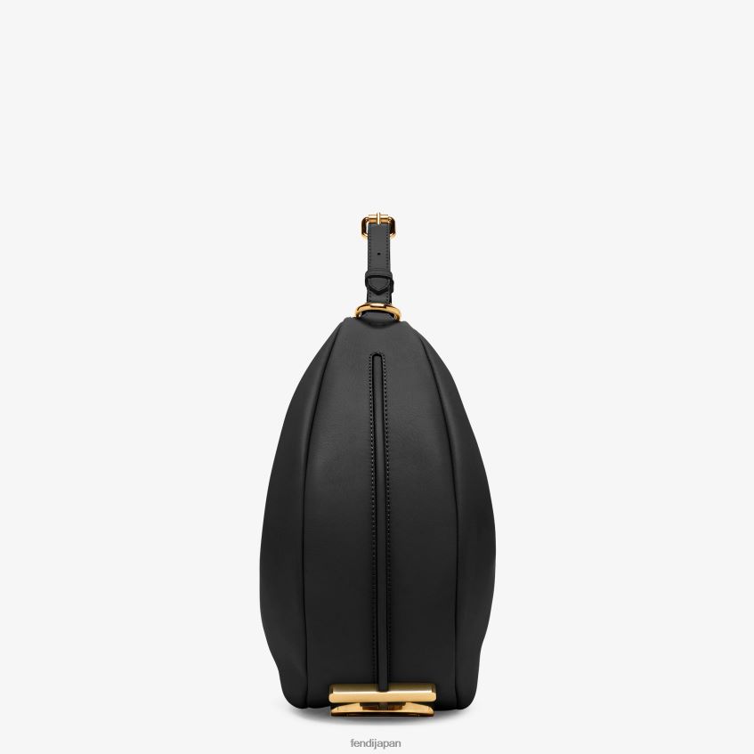 jp Fendi 女性 グラフィー ミディアム レザーバッグ 黒 20L42T525 アクセサリー
