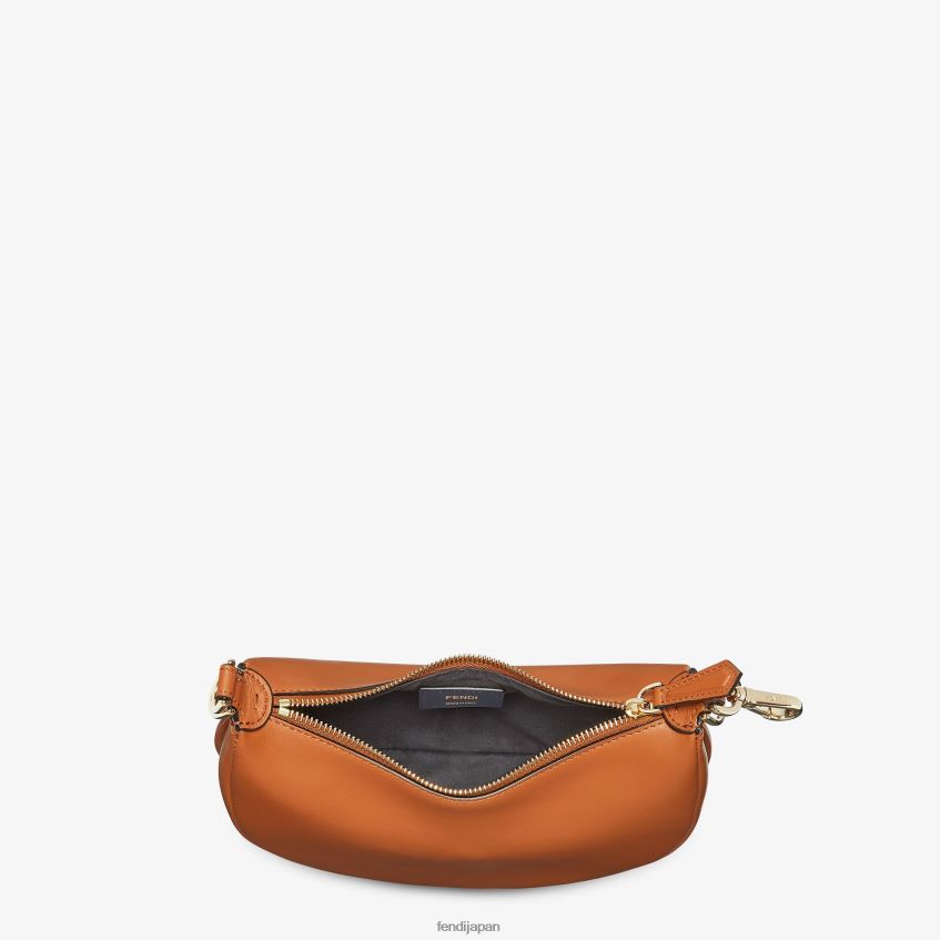 jp Fendi 女性 グラフィー レザー ミニバッグ 茶色 20L42T528 アクセサリー