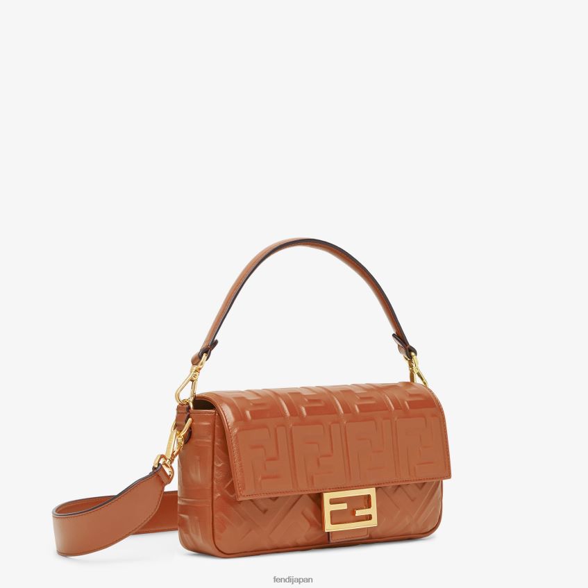 jp Fendi 女性 バゲットナッパレザーバッグ 茶色 20L42T542 アクセサリー