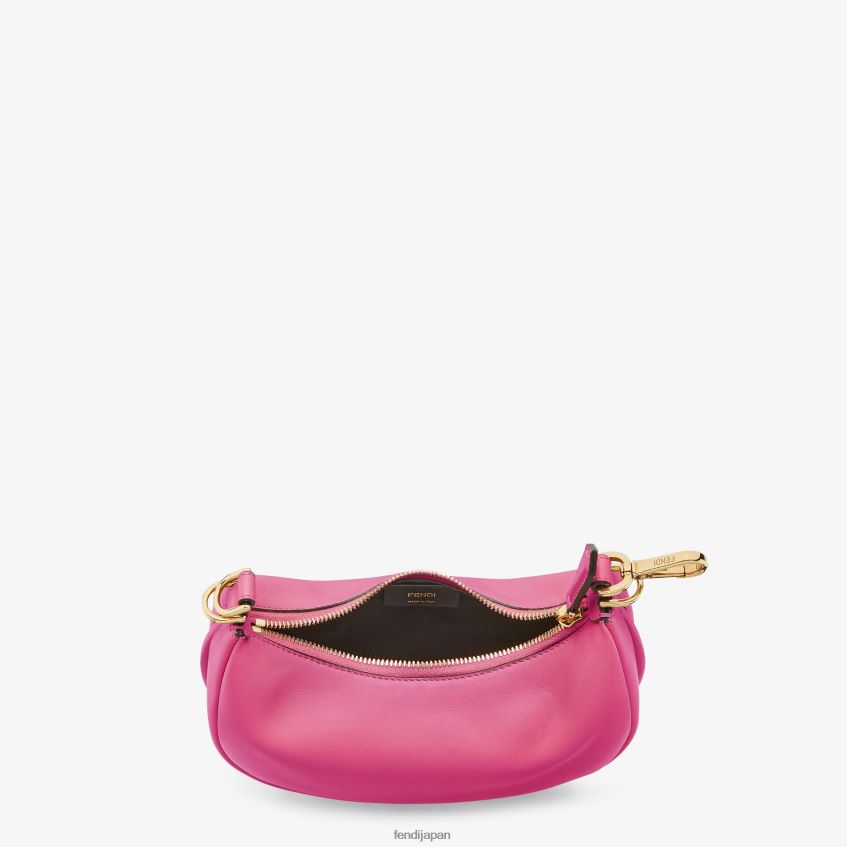 jp Fendi 女性 フューシャレザーミニバッグ ピンク 20L42T568 アクセサリー