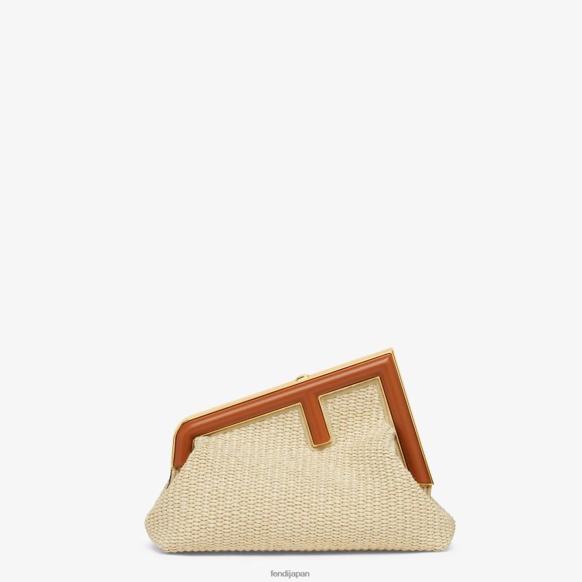 jp Fendi 女性 ナチュラルストローバッグ ベージュ 20L42T592 アクセサリー