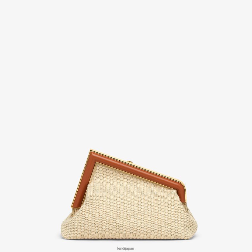 jp Fendi 女性 ナチュラルストローバッグ ベージュ 20L42T592 アクセサリー