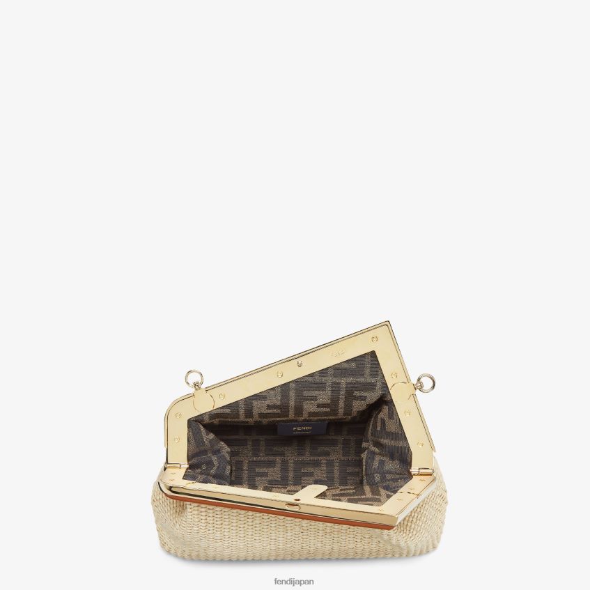 jp Fendi 女性 ナチュラルストローバッグ ベージュ 20L42T592 アクセサリー