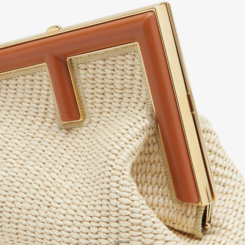 jp Fendi 女性 ナチュラルストローバッグ ベージュ 20L42T592 アクセサリー