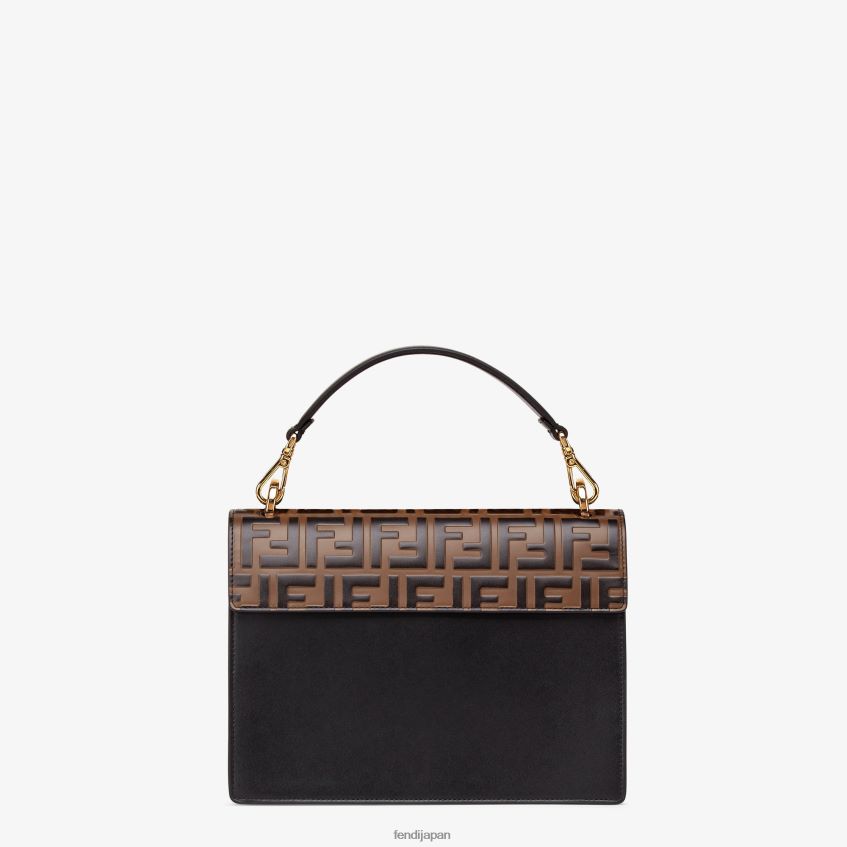 jp Fendi 女性 カン・アイ レザーバッグ 黒 20L42T655 アクセサリー