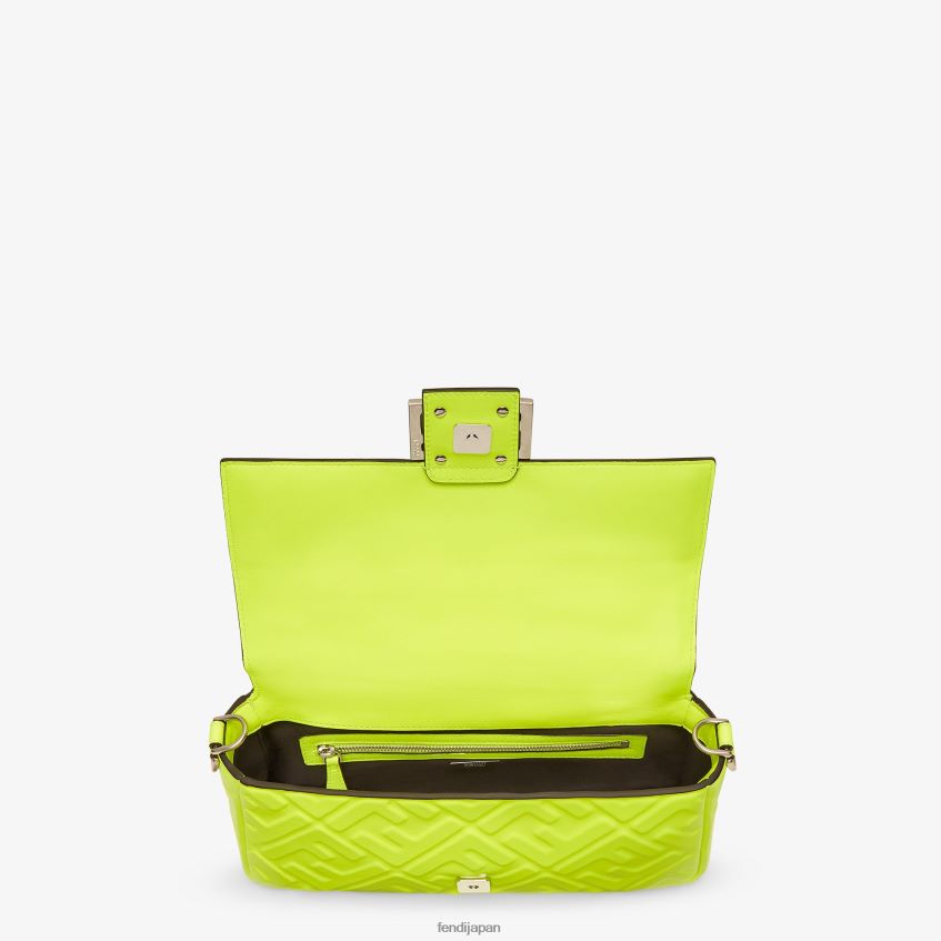 jp Fendi 女性 ネオンナッパレザーバッグ 黄色 20L42T665 アクセサリー