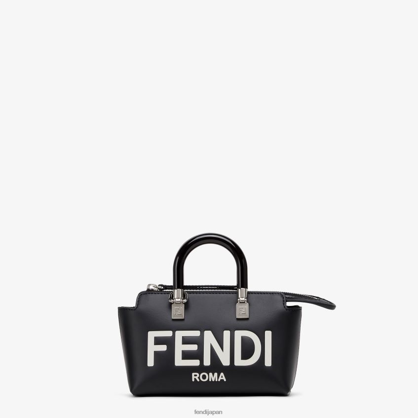 jp Fendi 女性 レザー製スモールボストンバッグ 黒 20L42T677 アクセサリー