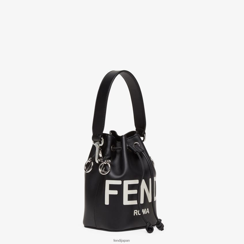 jp Fendi 女性 モン トレゾール レザー ミニバッグ 黒 20L42T679 アクセサリー