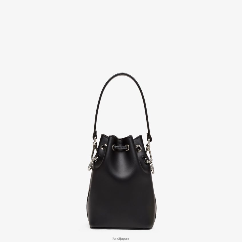 jp Fendi 女性 モン トレゾール レザー ミニバッグ 黒 20L42T679 アクセサリー