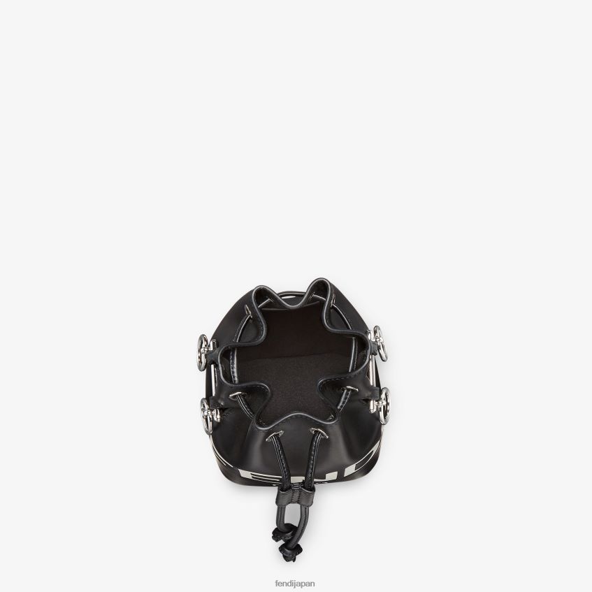 jp Fendi 女性 モン トレゾール レザー ミニバッグ 黒 20L42T679 アクセサリー
