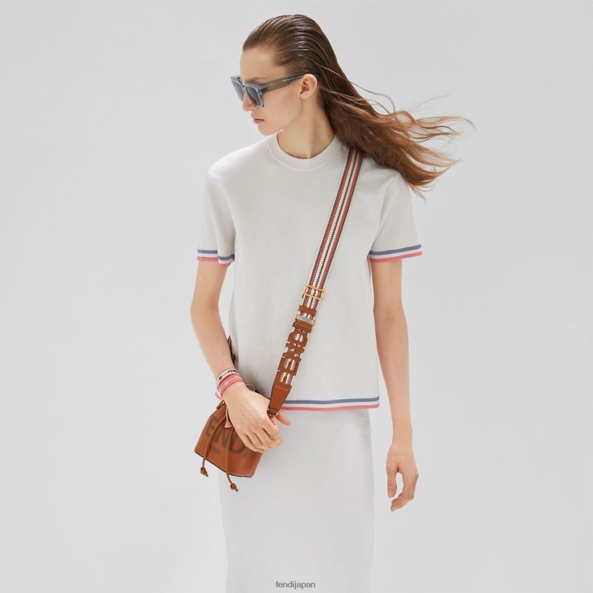 jp Fendi 女性 モン トレゾール レザー ミニバッグ 茶色 20L42T680 アクセサリー
