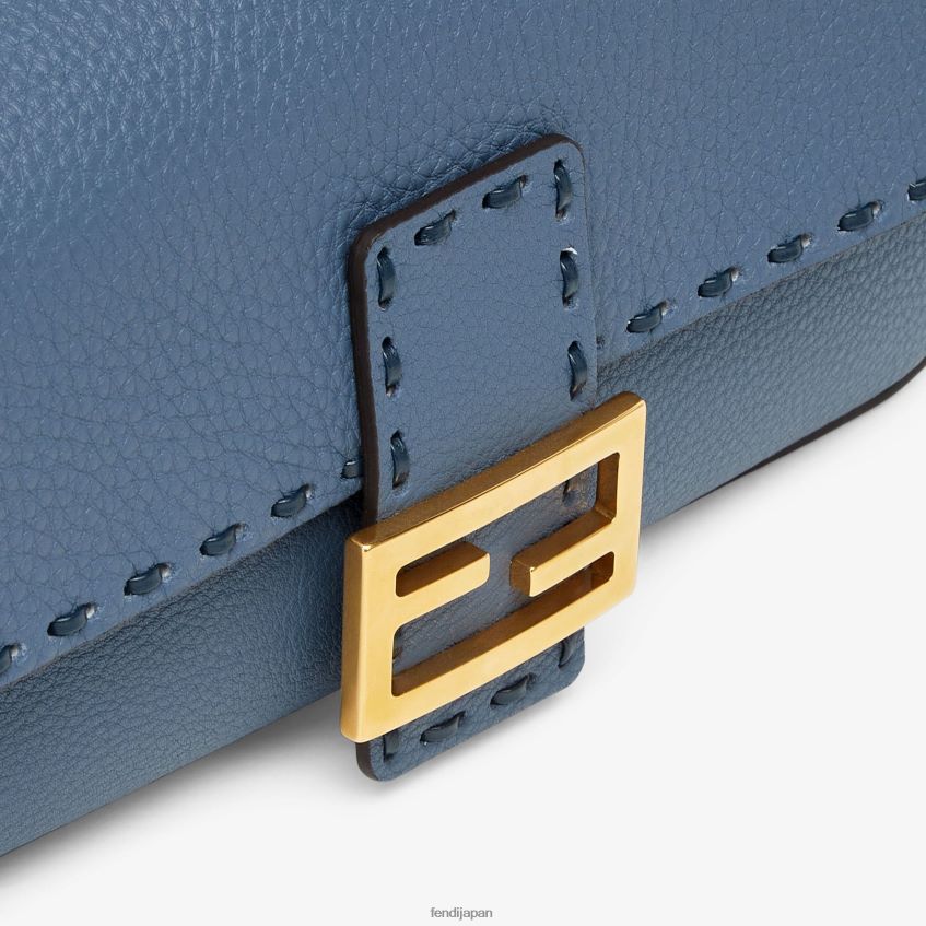 jp Fendi 女性 オーバーサイズのトップステッチが施されたセレリアバッグ 青 20L42T697 アクセサリー