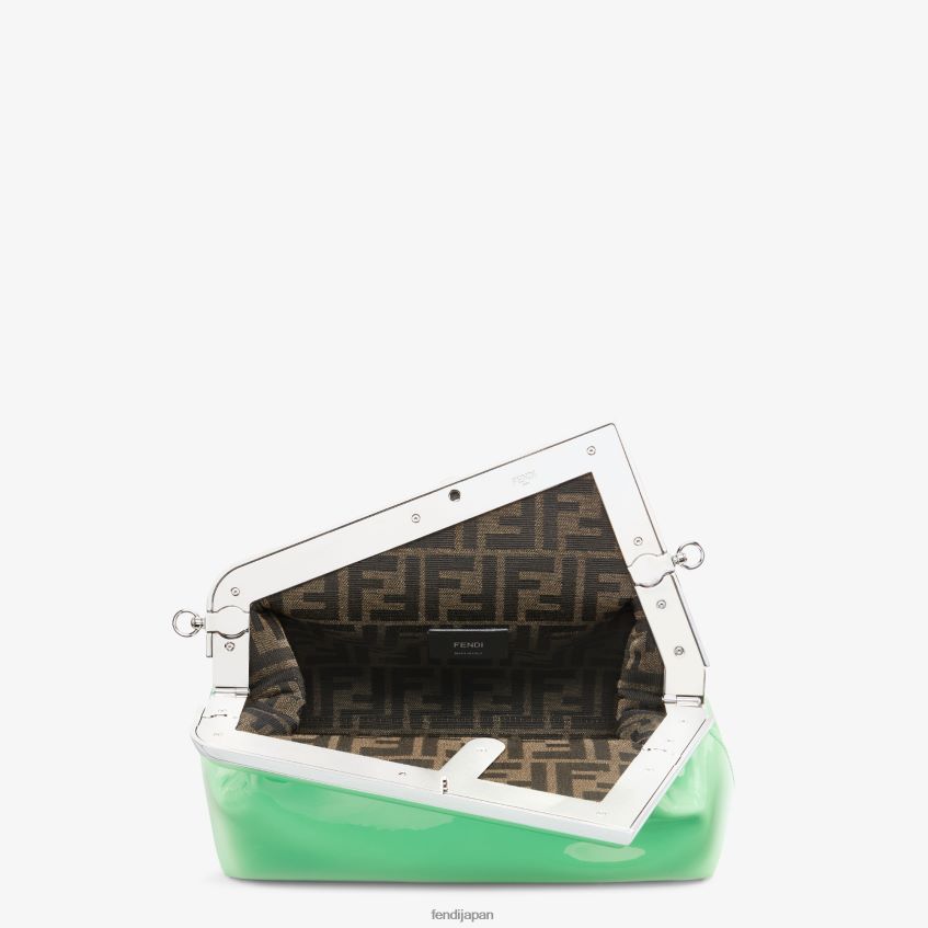 jp Fendi 女性 パテントレザーバッグ 緑 20L42T711 アクセサリー