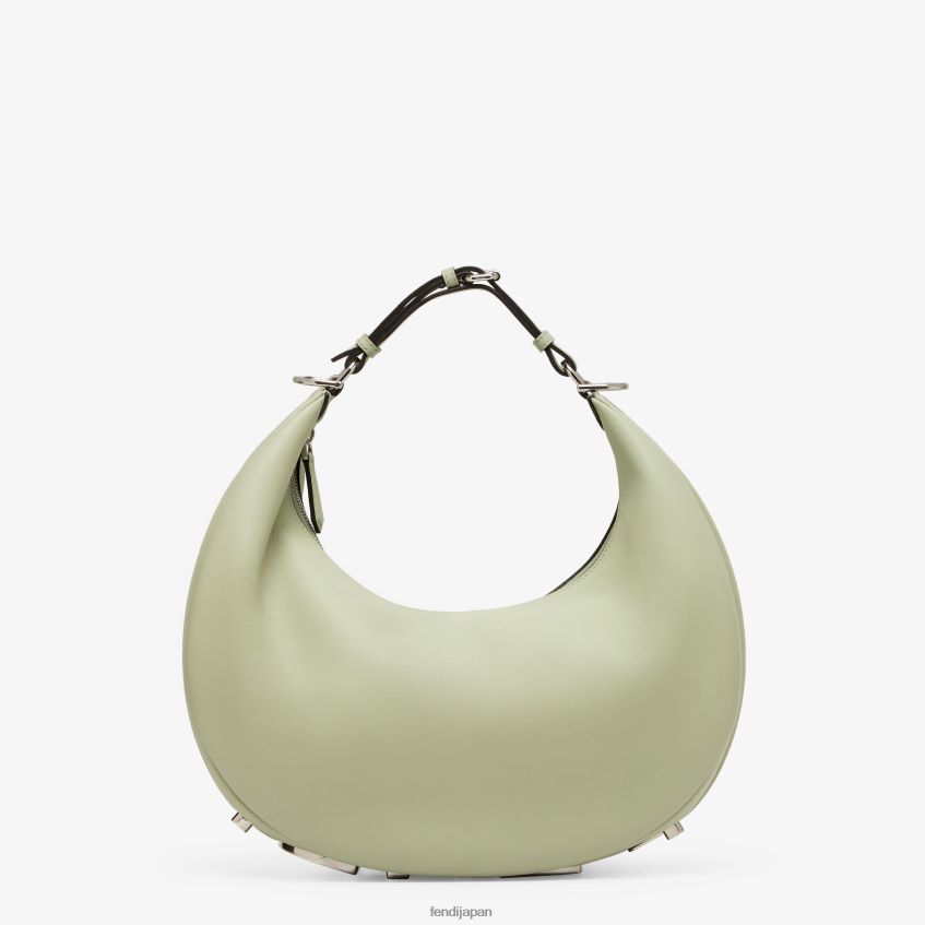 jp Fendi 女性 グラフィー ミディアム レザーバッグ 緑 20L42T715 アクセサリー