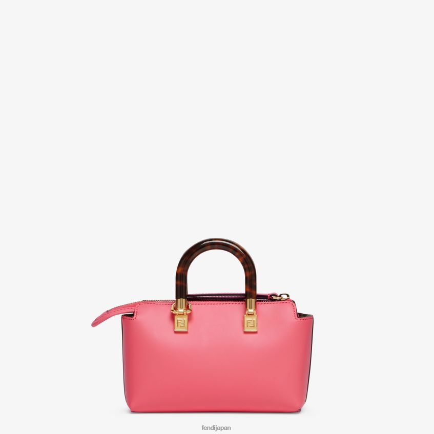 jp Fendi 女性 レザースモールボストンバッグ ピンク 20L42T717 アクセサリー