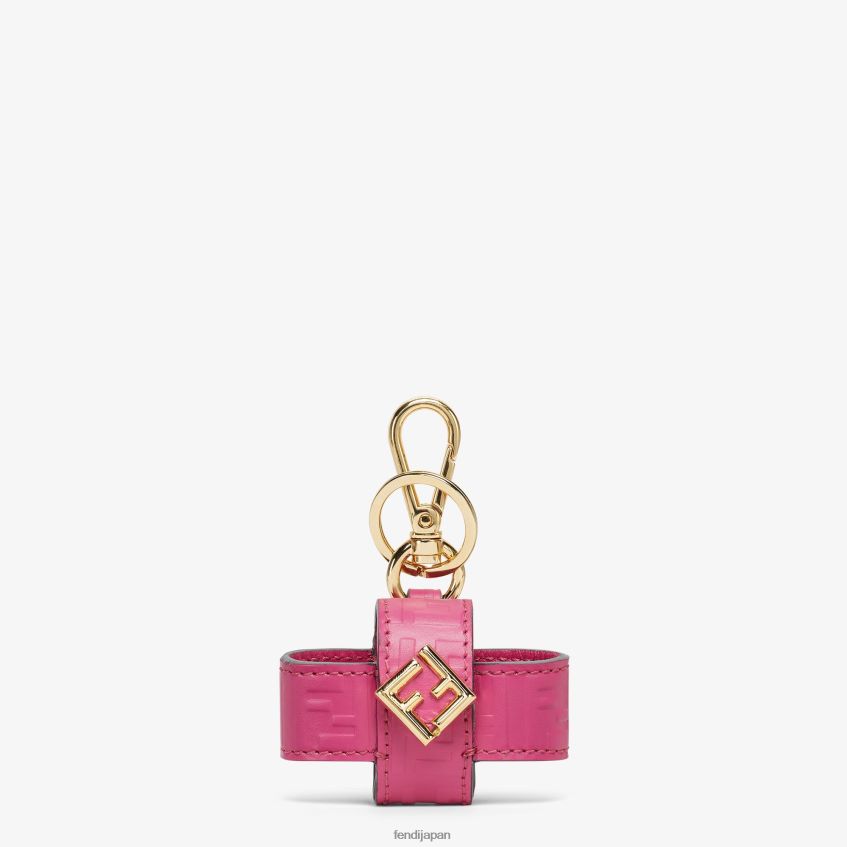 jp Fendi 女性 フューシャレザーチャーム ピンク 20L42T72 アクセサリー