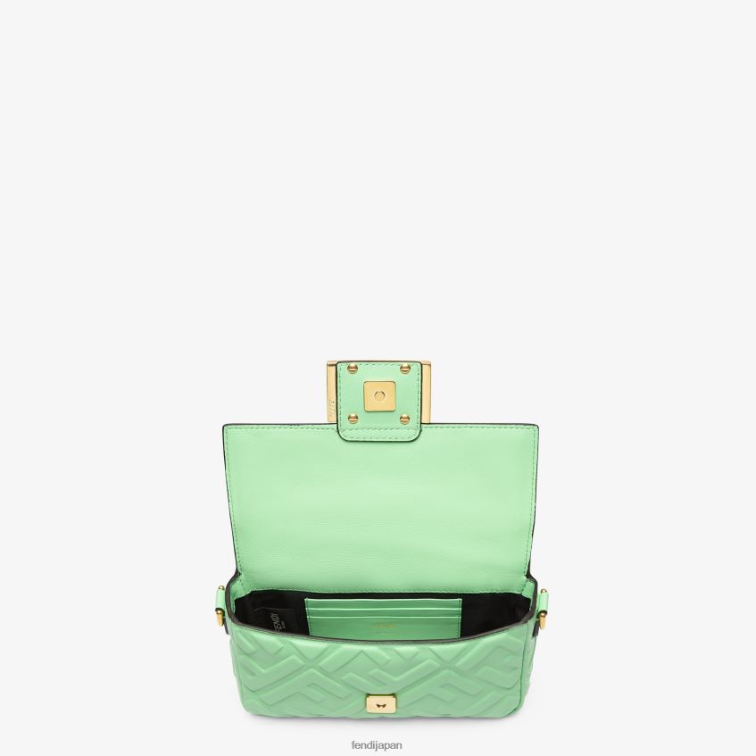 jp Fendi 女性 バゲット ミニナッパレザーバッグ 緑 20L42T726 アクセサリー