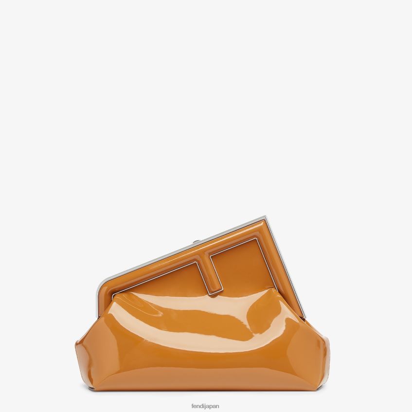 jp Fendi 女性 パテントレザーバッグ 茶色 20L42T741 アクセサリー