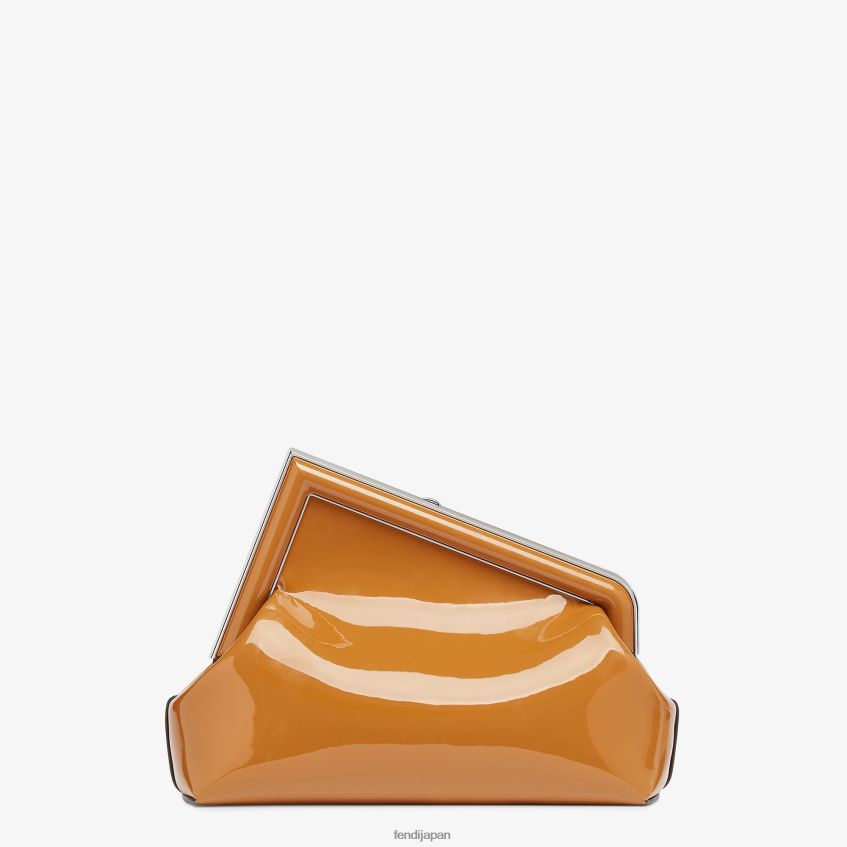 jp Fendi 女性 パテントレザーバッグ 茶色 20L42T741 アクセサリー