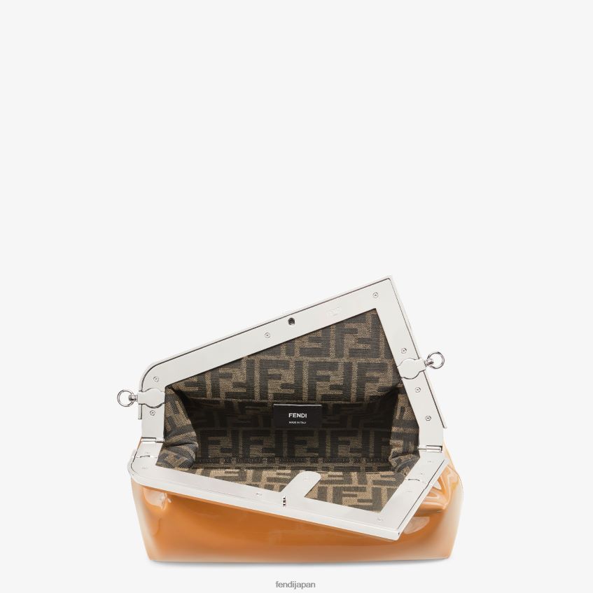 jp Fendi 女性 パテントレザーバッグ 茶色 20L42T741 アクセサリー