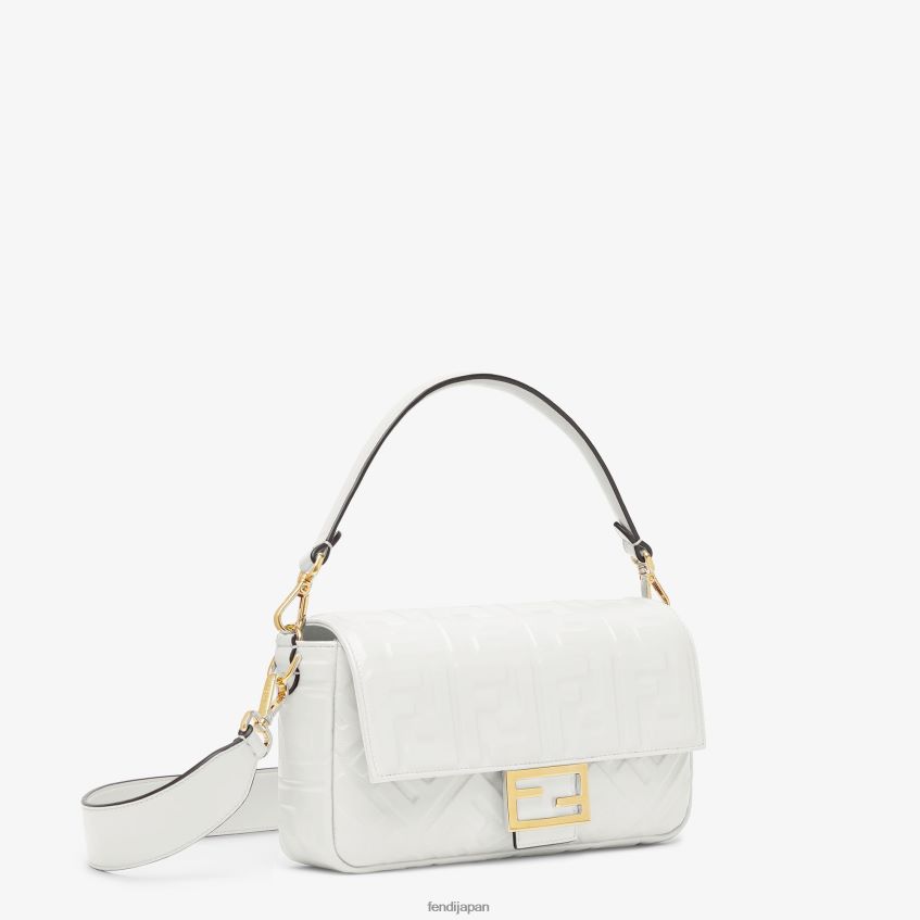 jp Fendi 女性 バゲットレザーバッグ 白 20L42T749 アクセサリー