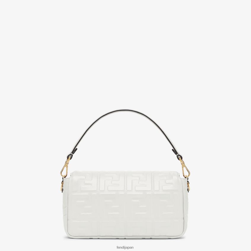 jp Fendi 女性 バゲットレザーバッグ 白 20L42T749 アクセサリー