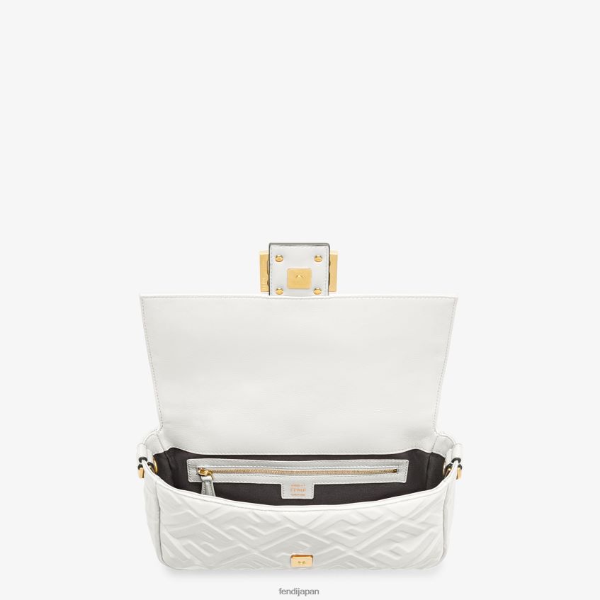 jp Fendi 女性 バゲットレザーバッグ 白 20L42T749 アクセサリー