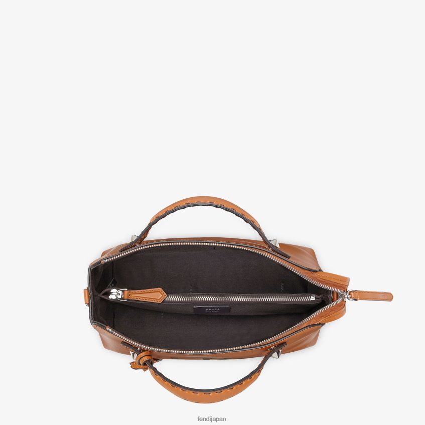 jp Fendi 女性 レザーボストンバッグ 茶色 20L42T753 アクセサリー