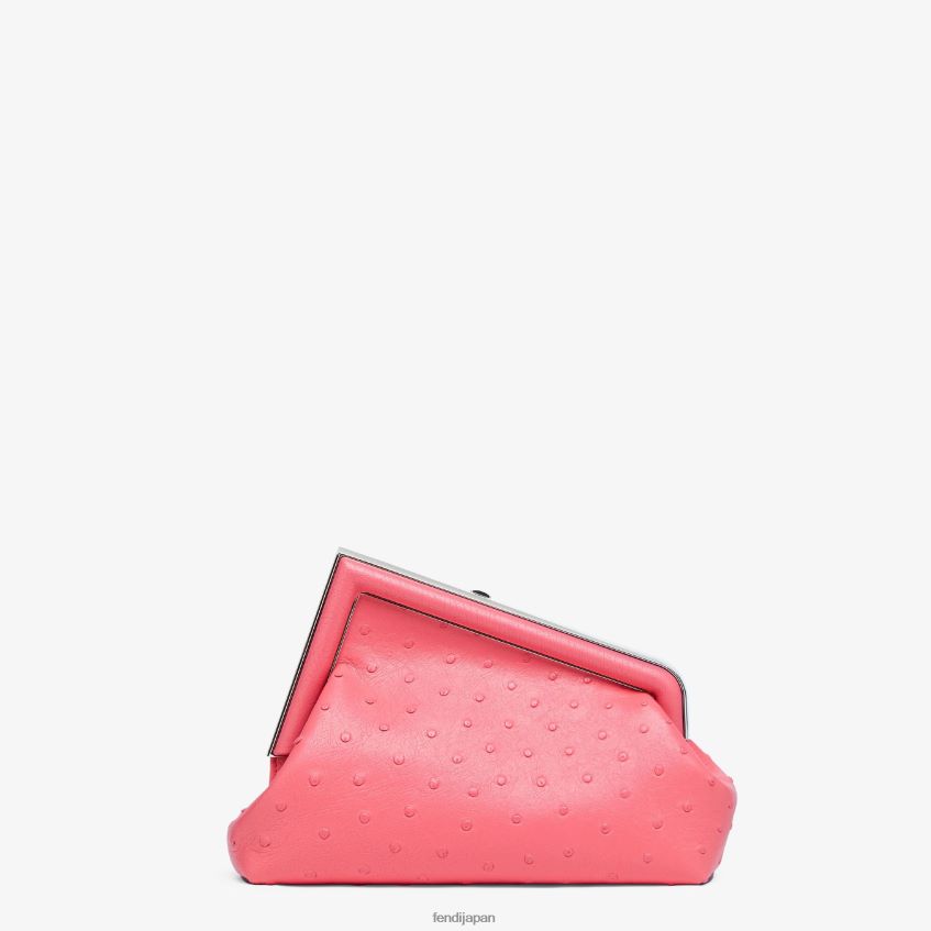 jp Fendi 女性 オーストリッチレザーバッグ ピンク 20L42T775 アクセサリー