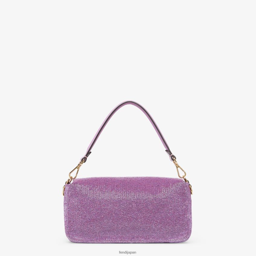 jp Fendi 女性 ライラックビーズの再版バッグ 紫 20L42T794 アクセサリー