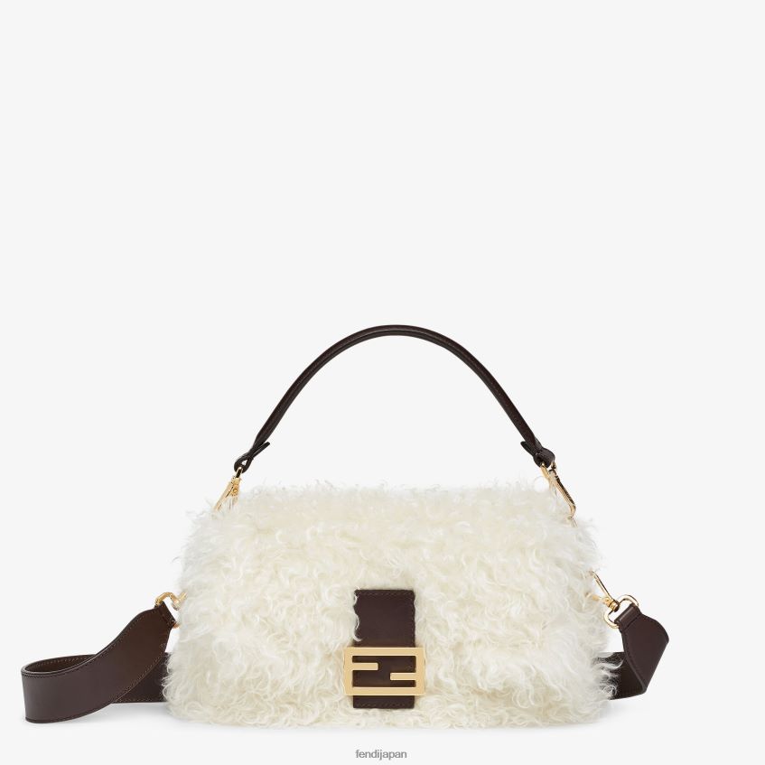jp Fendi 女性 モヘアウールバッグ 白 20L42T840 アクセサリー