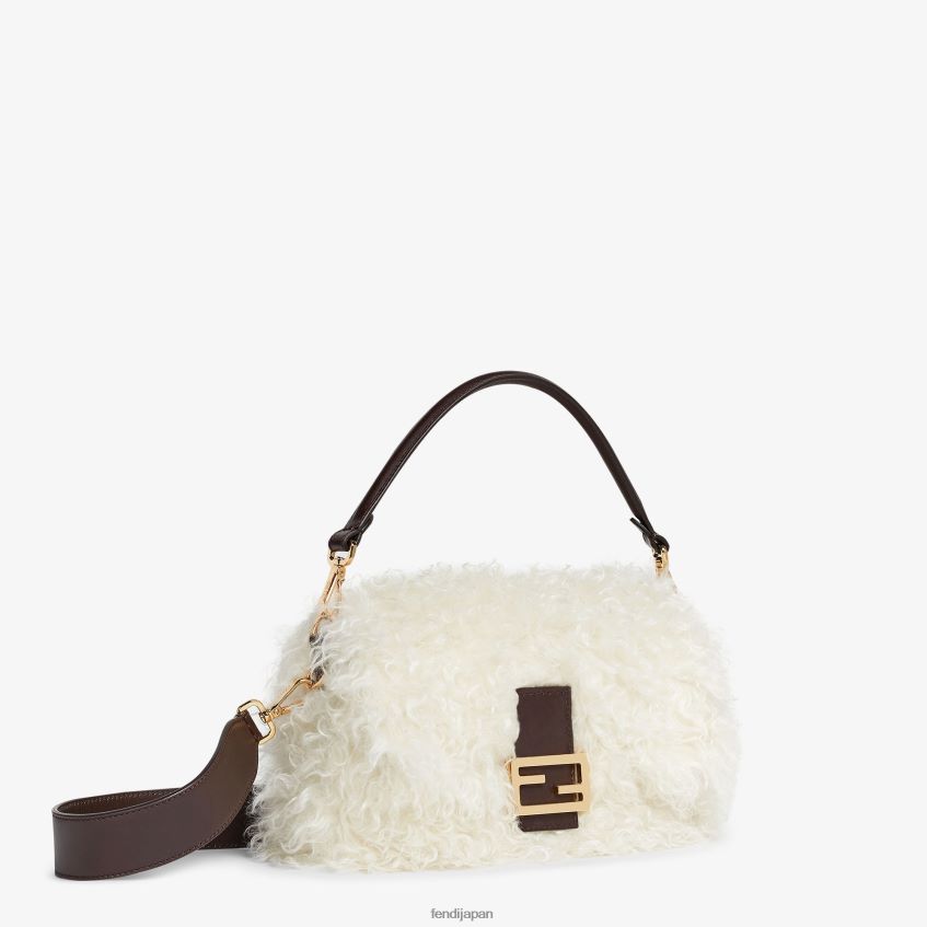jp Fendi 女性 モヘアウールバッグ 白 20L42T840 アクセサリー