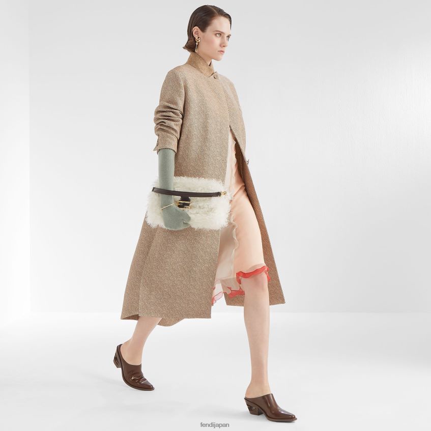jp Fendi 女性 モヘアウールバッグ 白 20L42T840 アクセサリー