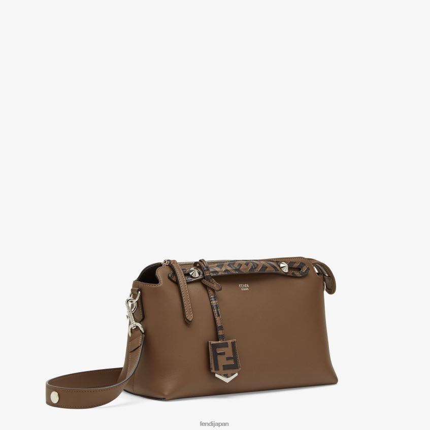 jp Fendi 女性 レザーボストンバッグ 茶色 20L42T887 アクセサリー