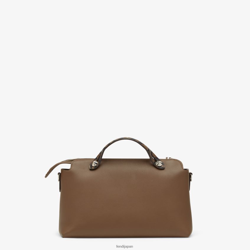 jp Fendi 女性 レザーボストンバッグ 茶色 20L42T887 アクセサリー