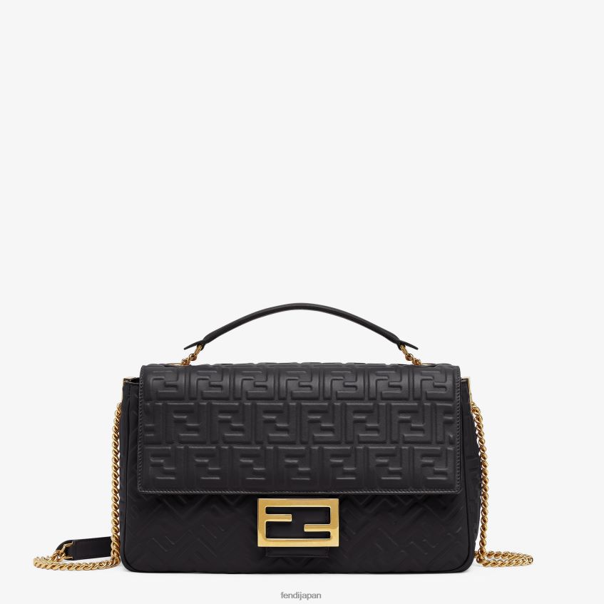 jp Fendi 女性 バゲットチェーンラージナッパレザーバッグ 黒 20L42T911 アクセサリー
