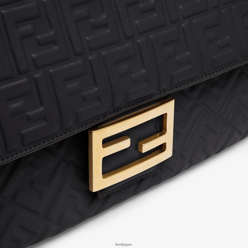 jp Fendi 女性 バゲットチェーンラージナッパレザーバッグ 黒 20L42T911 アクセサリー