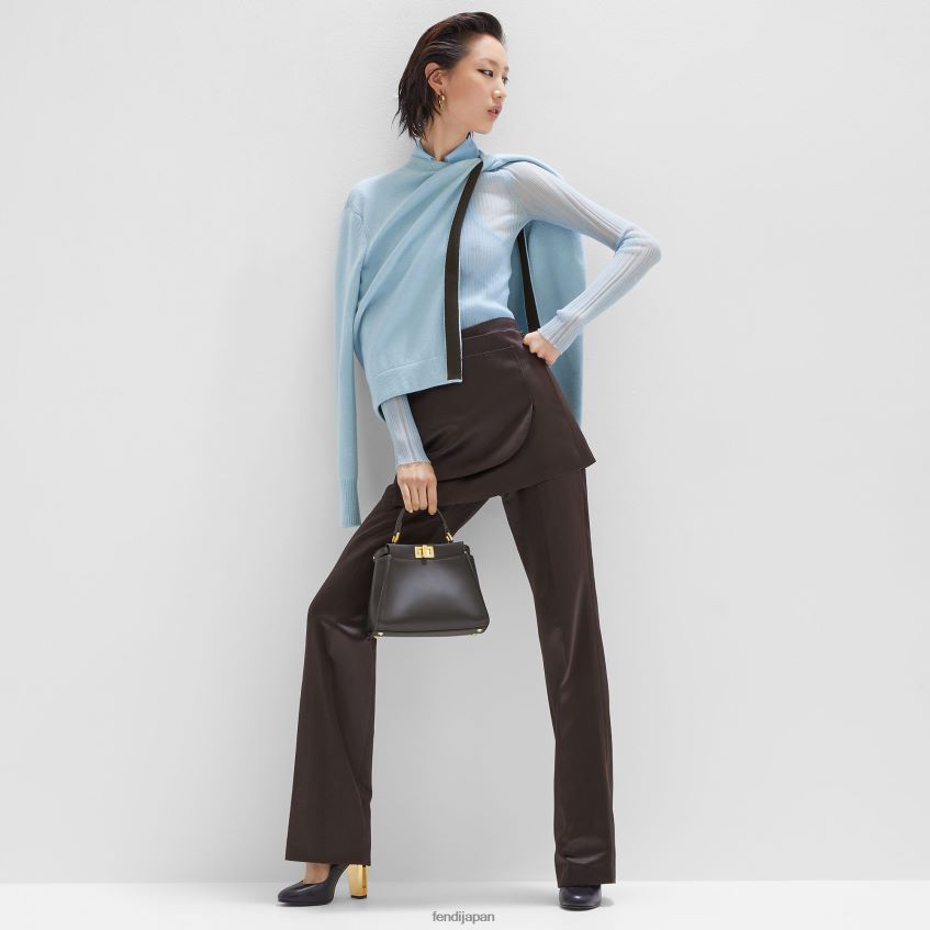 jp Fendi 女性 ダッチェスサテンスカート 茶色 20L42T935 衣服