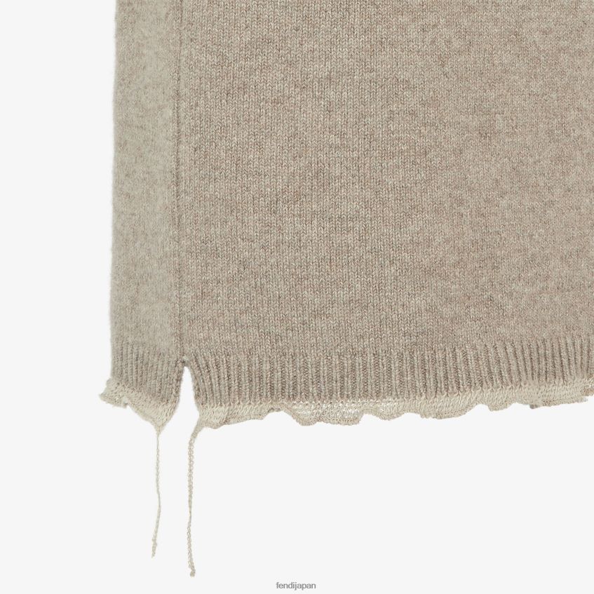 jp Fendi 女性 カシミアスカート ベージュ 20L42T959 衣服