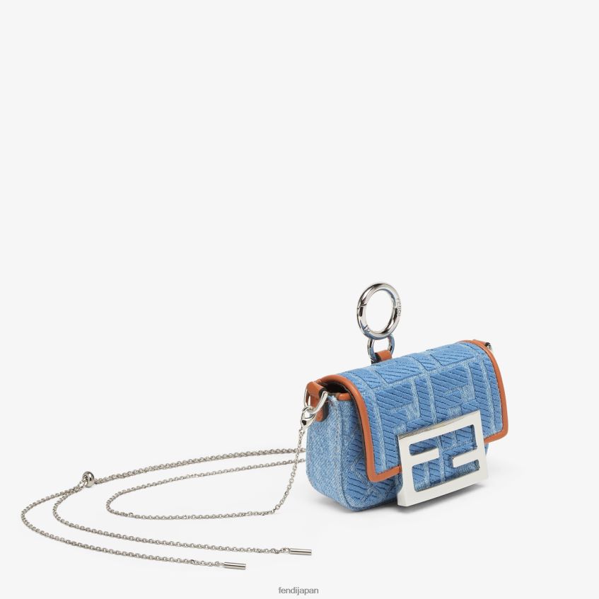 jp Fendi 女性 デニムチャーム ライトブルー 20L42T99 アクセサリー