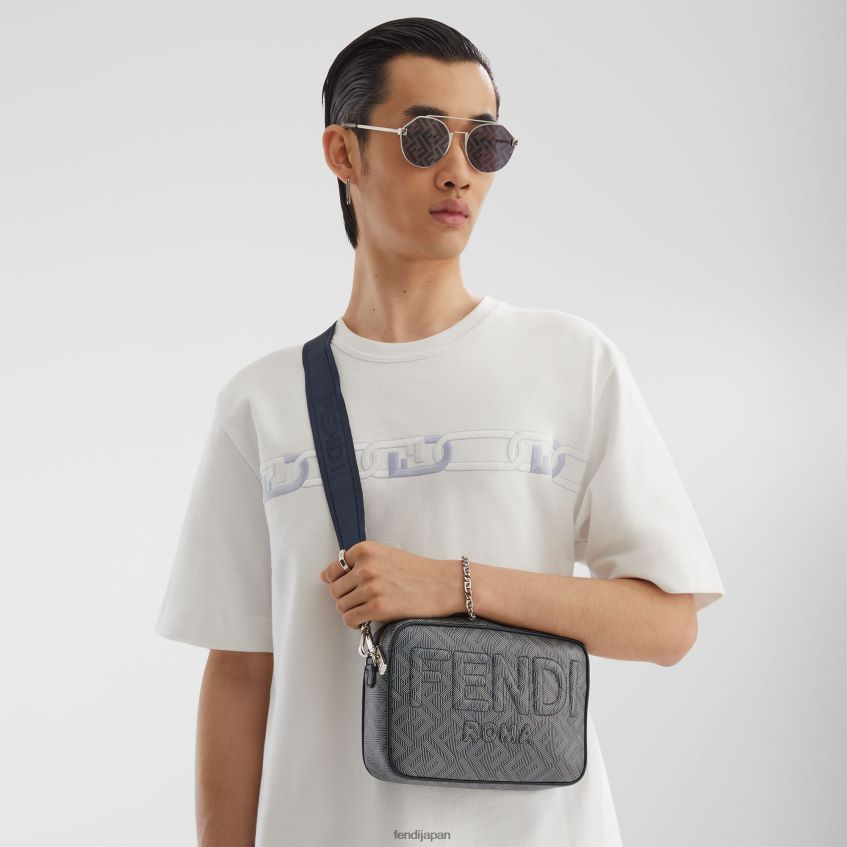 jp Fendi 男性 ストライプFFプリント付きレザーバッグ 多色 20L42T1791 アクセサリー