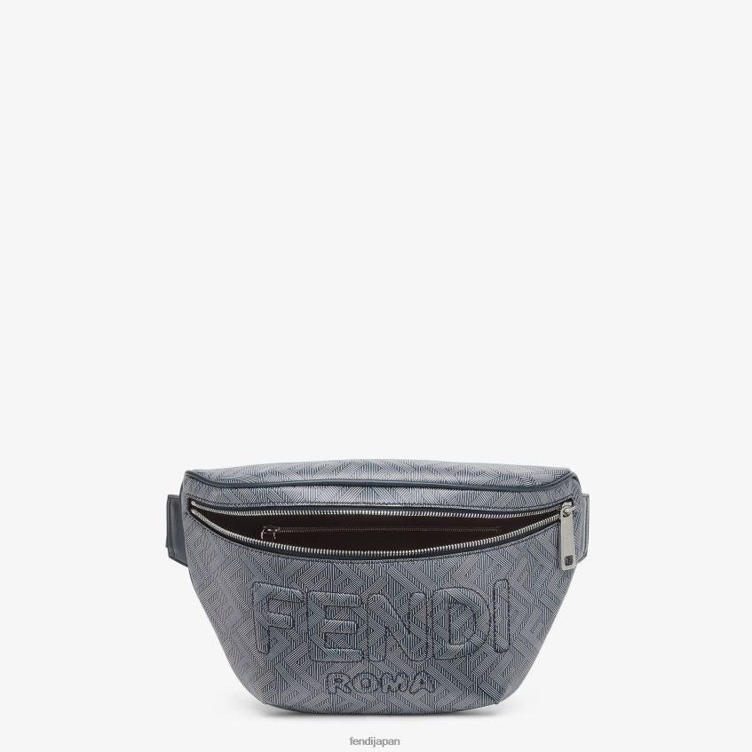 jp Fendi 男性 ストライプFFプリント付きレザーベルトバッグ 多色 20L42T1793 アクセサリー