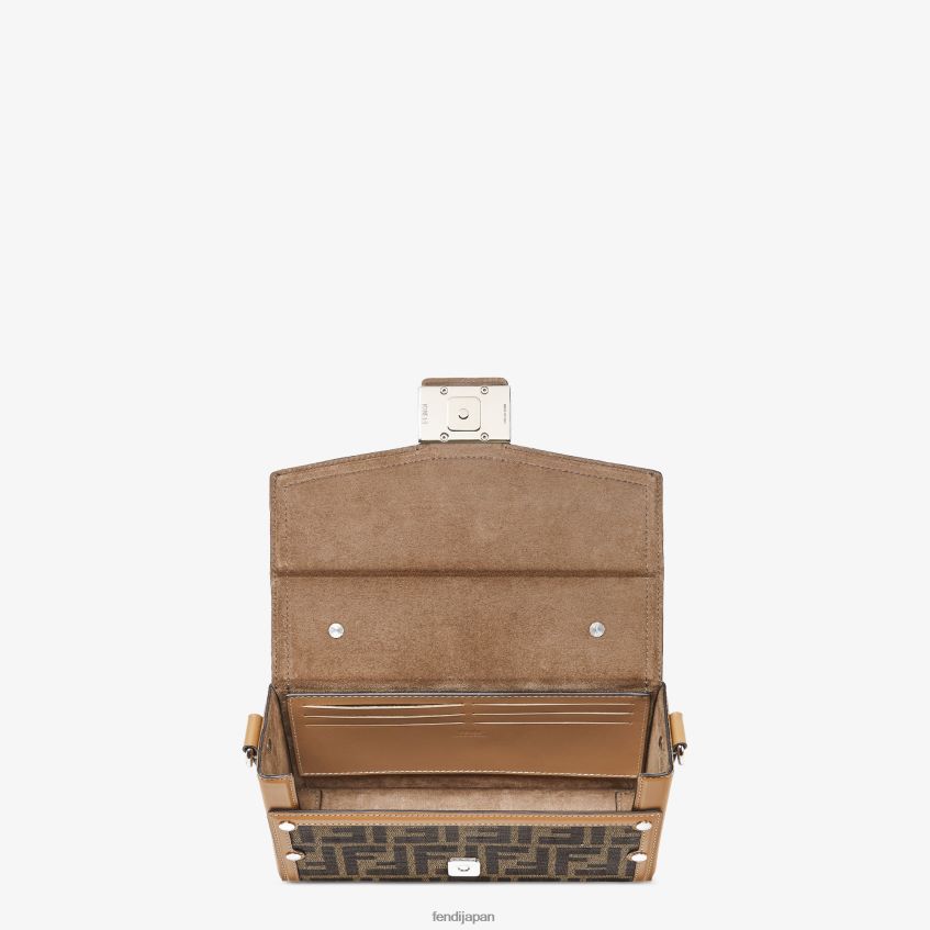 jp Fendi 男性 FF生地バッグ 茶色 20L42T1805 アクセサリー