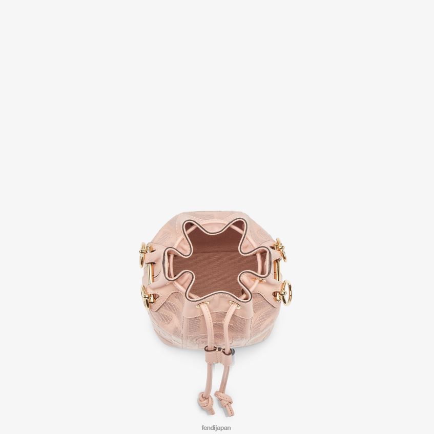 jp Fendi 女性 FFキャンバスミニバッグ ピンク 20L42T816 アクセサリー