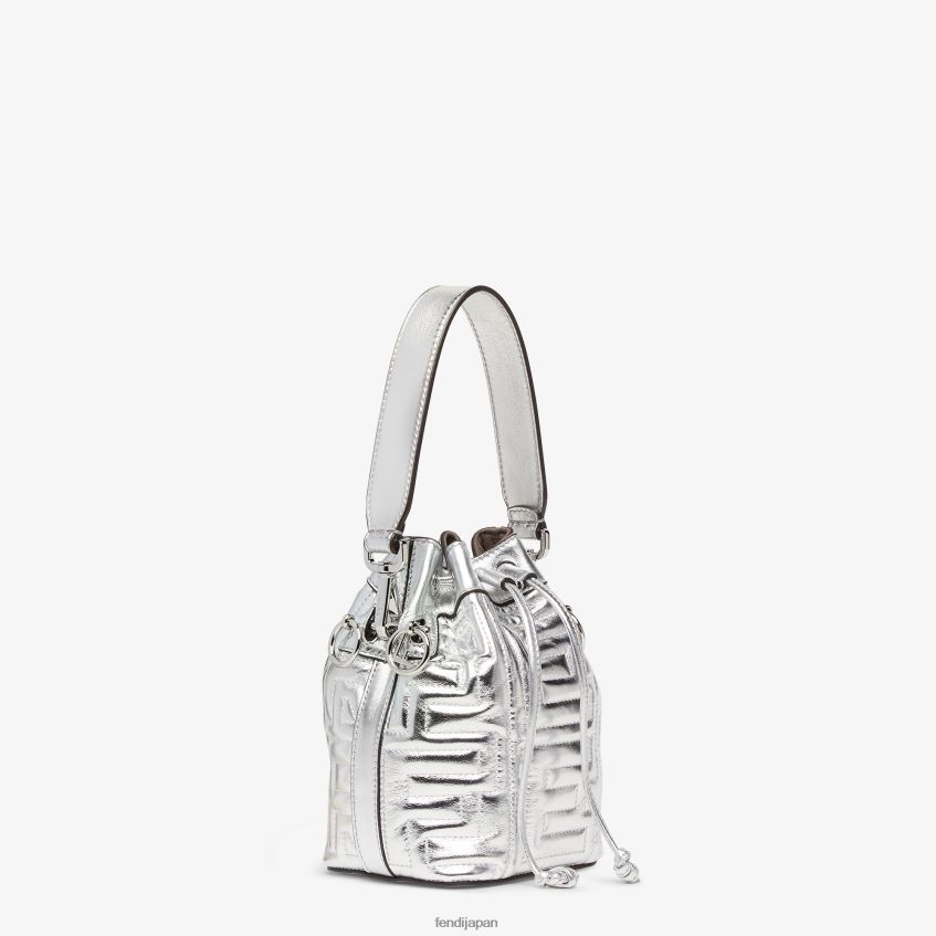 jp Fendi 女性 キルティング レザー by マーク ジェイコブス ミニバッグ 銀 20L42T690 アクセサリー
